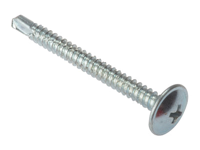 Baypole Self-Drill Screw Phillips Wafer Head ZP 4.8 x 100mm Box 100