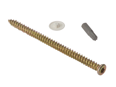 ForgeFix Concrete Frame Screw 7.5 x 42mm Pack 10