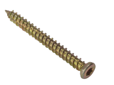 ForgeFix Concrete Frame Screw 7.5 x 72mm Pack 10