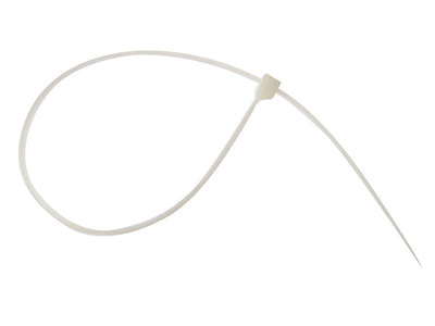 Cable Tie Natural/Clear 8.0 x 450mm (Bag 100)