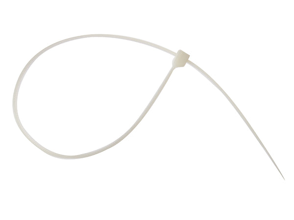 Cable Tie Natural/Clear 8.0 x 450mm (Bag 100)