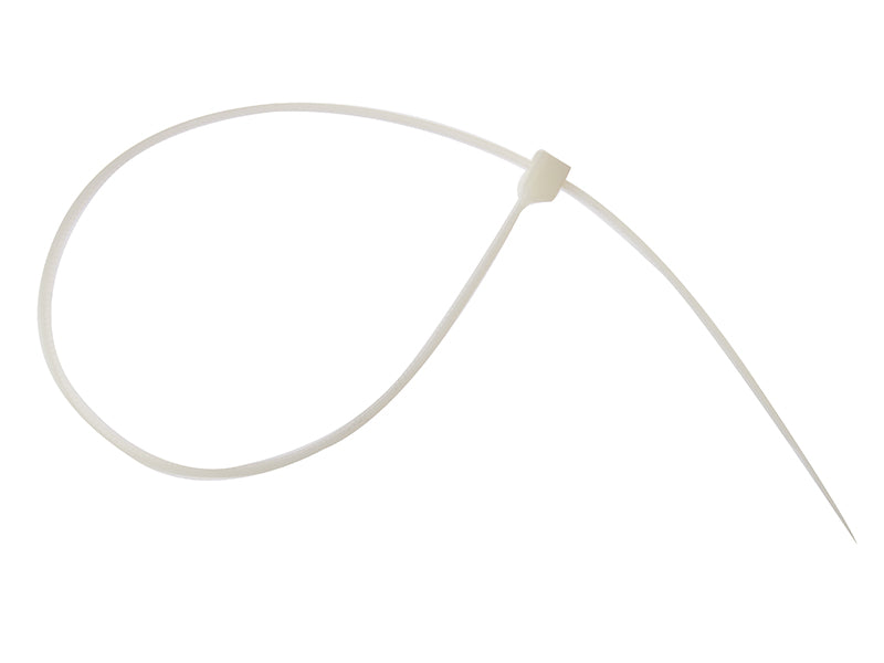 Cable Tie Natural/Clear 8.0 x 450mm (Bag 100)