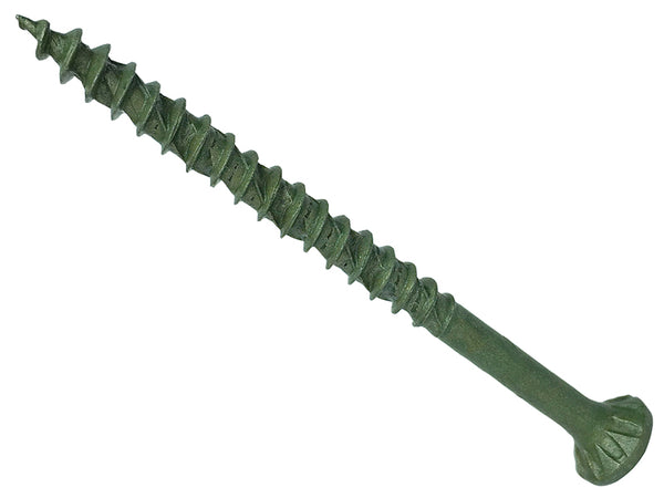 ForgeFast TORX® Compatible Decking Screws CSK Green 4.5x50 T25 Tub 600