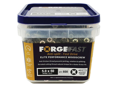 ForgeFix FFP550YT ForgeFast Pozi Compatible Elite
