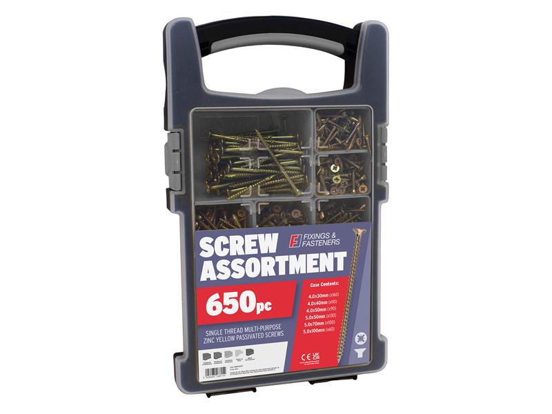 Multi-purpose Screw Organiser 650 Piece