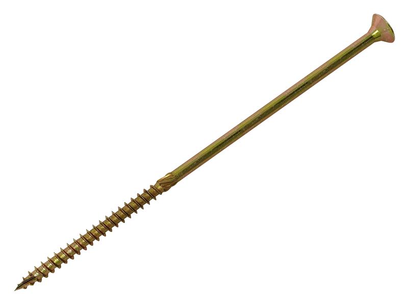 Spectre™ PZ Compatible Wood Screw CSK ZYP 8.0 x 200mm Box 50