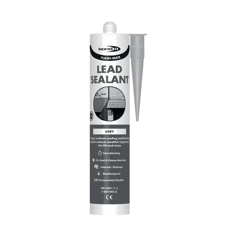 Bond It Lead Sealant 300ml Cartridge - Grey