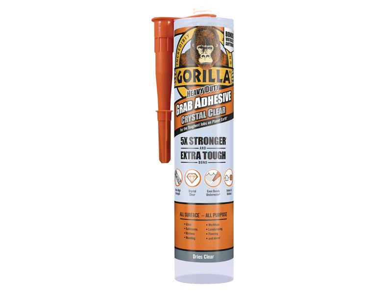 Gorilla® Heavy-Duty Grab Adhesive Clear 270ml