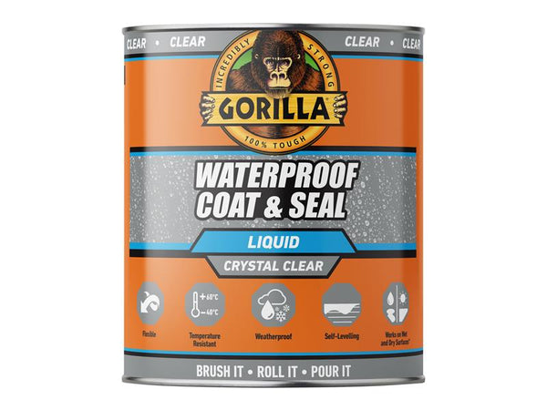 Gorilla® Waterproof Coat & Seal Clear 473ml
