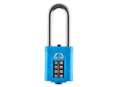CP50S25 Heavy-Duty Rustproof Marine Combi Padlock 50mm Long Shackle 63mm Boxed