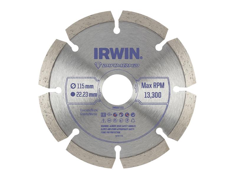 Segmented Diamond Blade 115 x 22.23mm