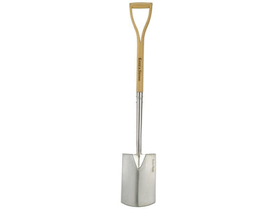 Stainless Steel Digging Spade, FSC®