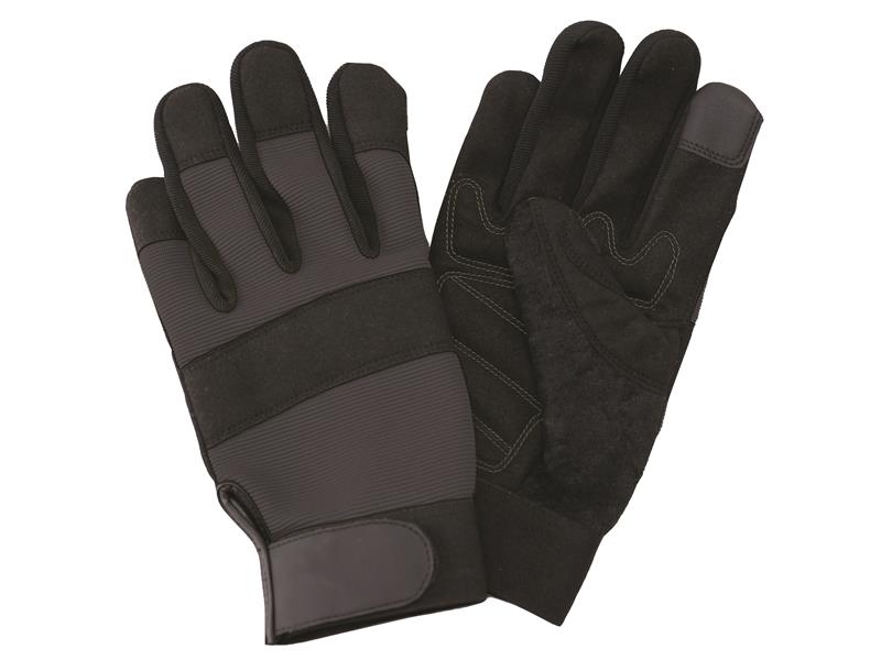 Grey Flex Protect Gloves - Men's Large