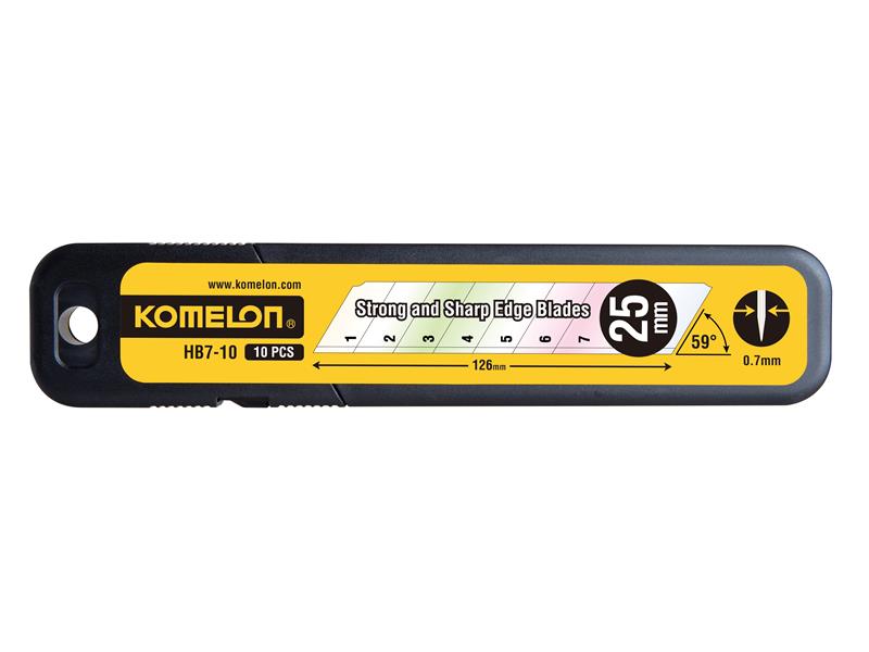 Snap-Off Blades 25mm (Pack 10)