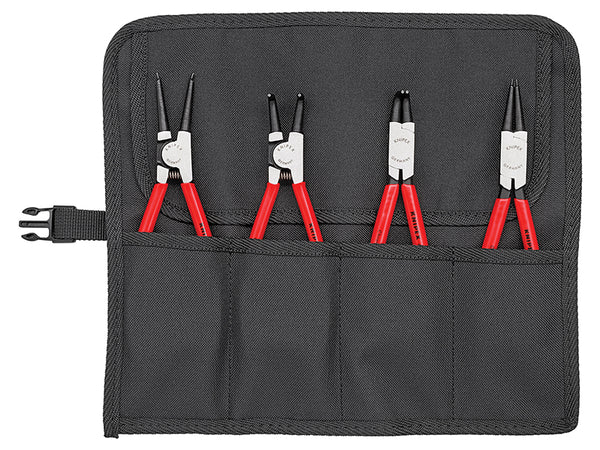 00 19 56 Circlip Pliers Set in Roll, 4 Piece