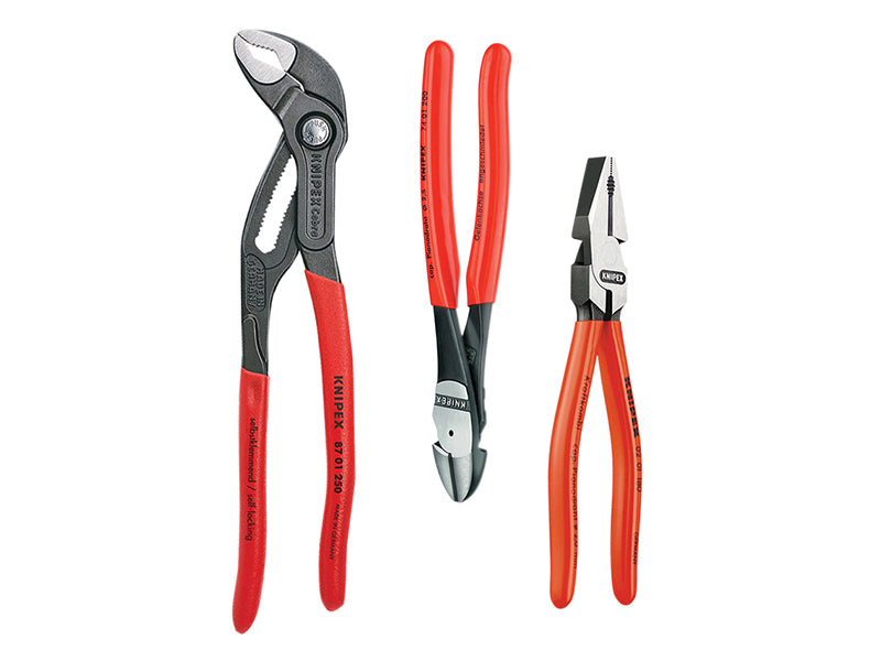 00 20 10 Power Pack High Leverage Pliers Set, 3 Piece