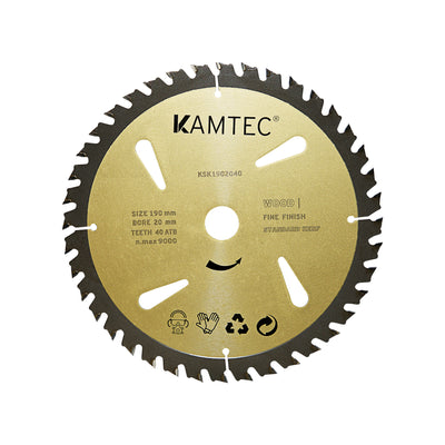 Kamtec KSK1902040 Wood TCT Saw Blade Gold Standard
