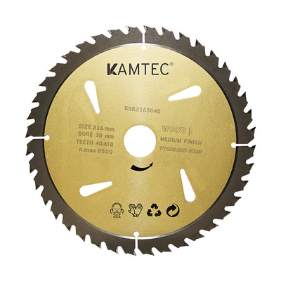 Kamtec KSK2163040 Wood TCT Saw Blade Gold Standard