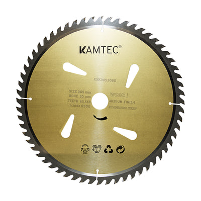 Kamtec KSK3053060 Wood TCT Saw Blade Gold Standard