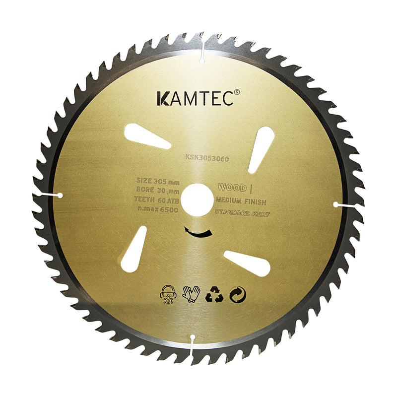 Kamtec KSK3053060 Wood TCT Saw Blade Gold Standard