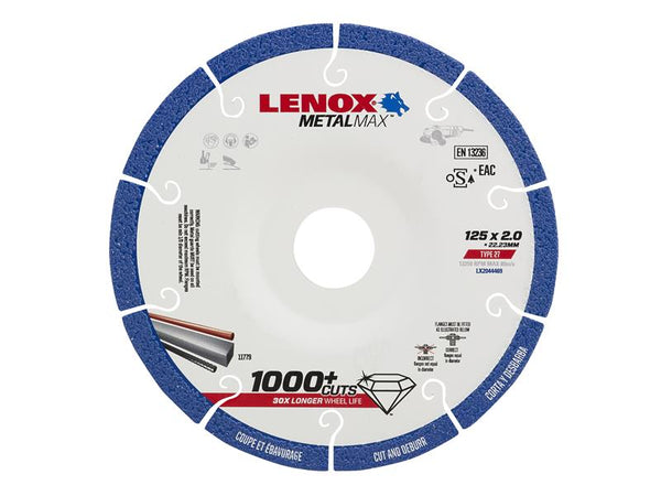 METALMAX™ Diamond Blade 125 x 2.0 x 22.23mm