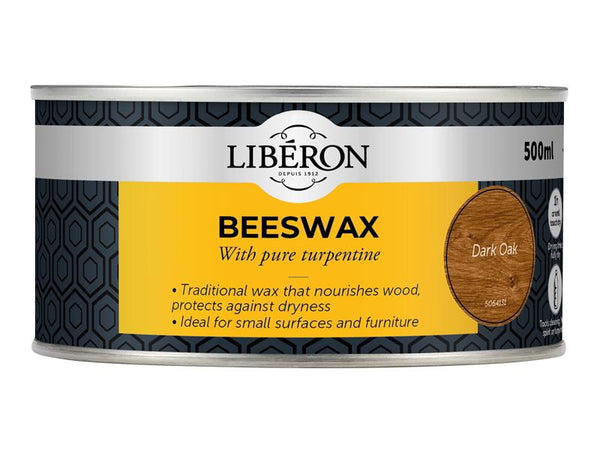 Beeswax Paste Dark Oak 500ml