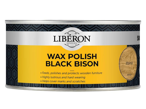 Black Bison Wax Paste Walnut 500ml