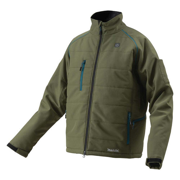 Makita DCJ205 18V/14.4V LXT Heated Jacket Olive - Body Only