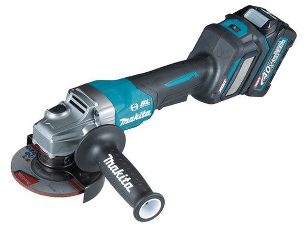 GA028GD202 XGT 40Vmax BL Paddle Switch Grinder 115mm 40V 2 x 2.5Ah Li-ion