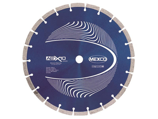 Abrasive Materials X10 Grade Diamond Blade 300 x 20mm