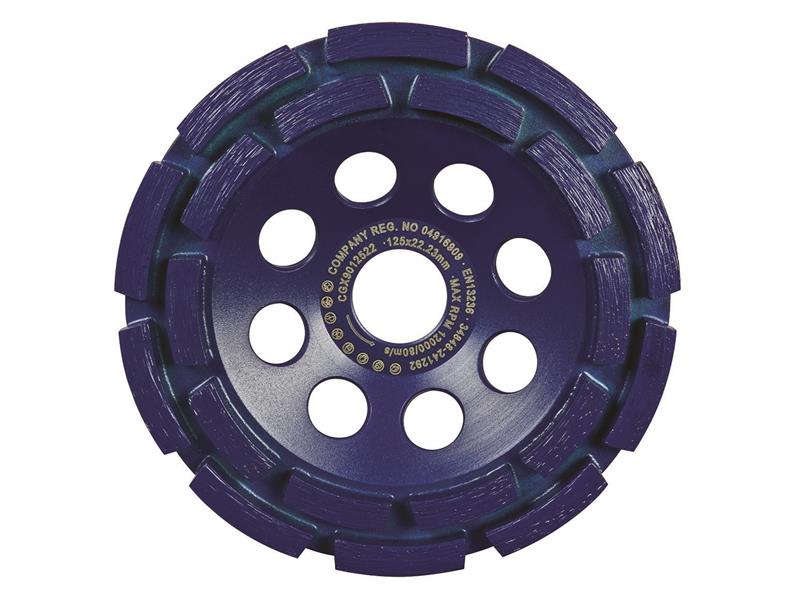 X90 Grade Twin Row Cup Grinder 125mm