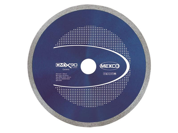 X90 Grade Ceramic Materials Diamond Blade 180 x 22mm