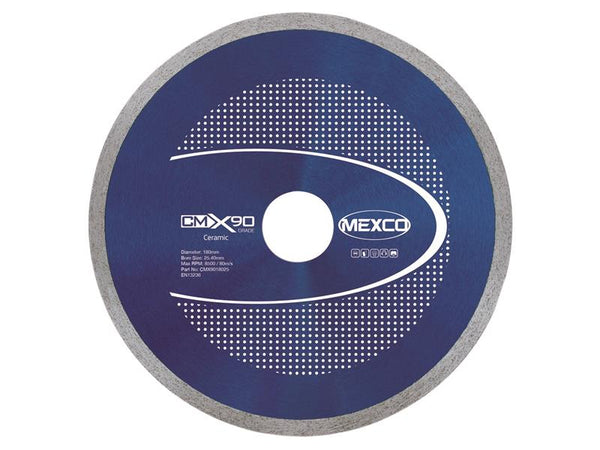 X90 Grade Ceramic Materials Diamond Blade 180 x 25.4mm