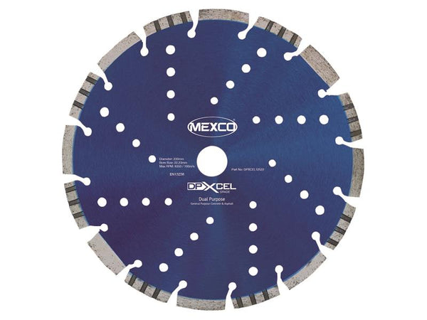 XCEL Grade Dual Purpose Diamond Blade 230 x 22mm