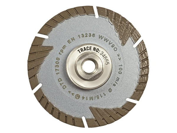 FCXCEL Grade Flush Cut Diamond Blade 115 x 22mm