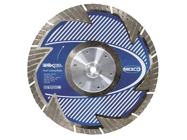 FCXCEL Grade Flush Cut Diamond Blade 230 x 22mm