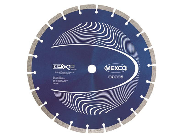 GPX10 Concrete Diamond Blade 300 x 20mm