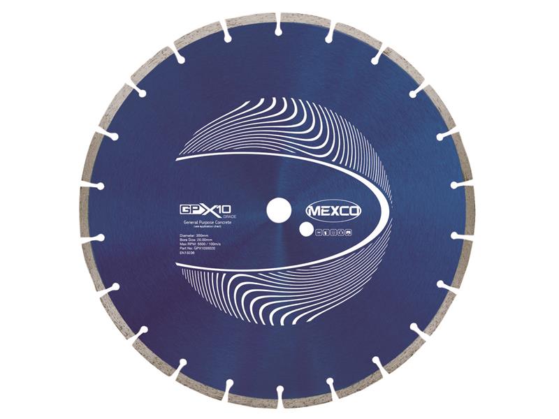 GPX10 Concrete Diamond Blade 350 x 20mm