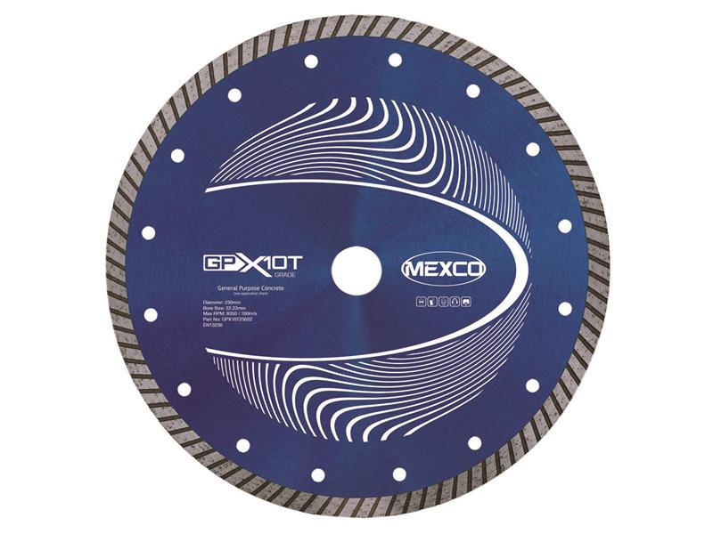 GP Concrete Turbo Diamond Blade 230 x 22mm