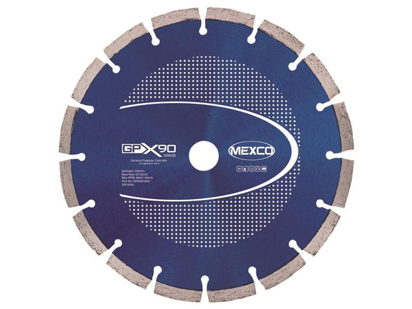 GPX90 Concrete Diamond Blade 230 x 22mm