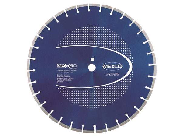 GPX90 Concrete Diamond Blade 450 x 25.4mm