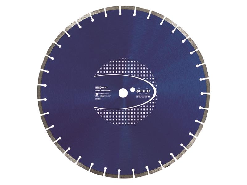 GPX90 Concrete Diamond Blade 500 x 25.4mm