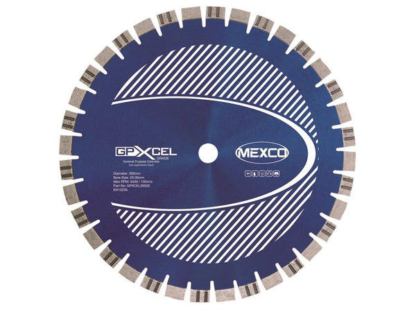 XCEL GRADE Concrete Diamond Blade 300 x 20mm