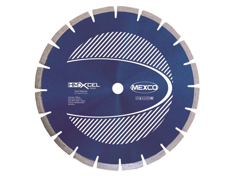XCEL Grade Hard Materials Diamond Blade 300 x 20mm