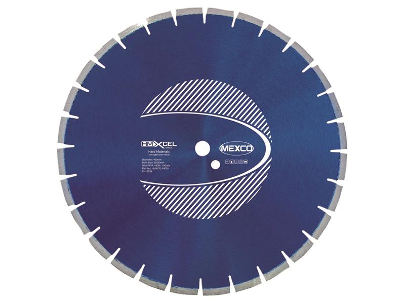 XCEL Grade Hard Materials Diamond Blade 400 x 20mm