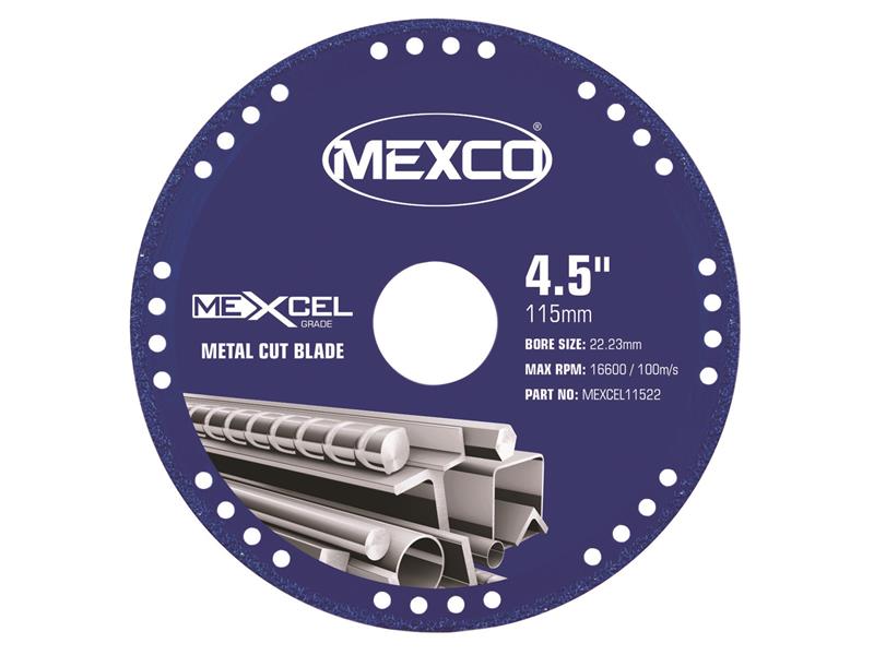 XCEL Grade Metal Cut Diamond Blade 115 x 22mm