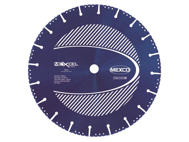 XCEL Grade Metal Cut Diamond Blade 300 x 20mm