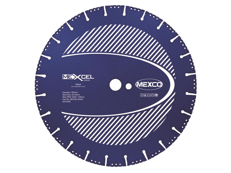 XCEL Grade Metal Cut Diamond Blade 350 x 25.4mm