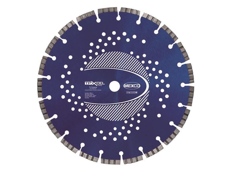 XCEL Grade Tri-Purpose Diamond Blade 300 x 20mm