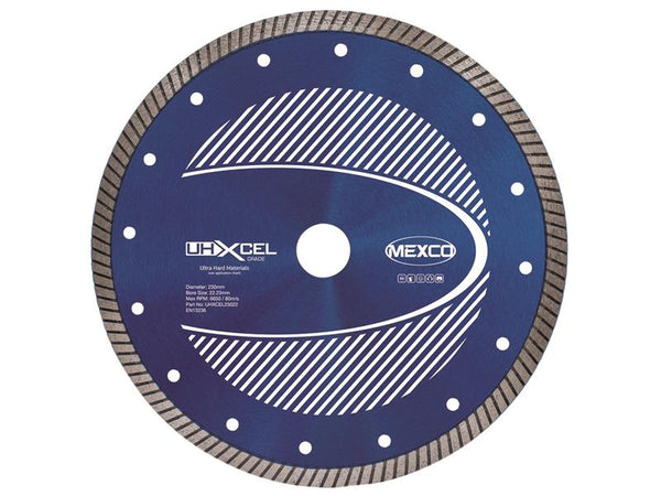 UHXCEL Ultra Hard Materials Diamond Blade 230 x 22mm
